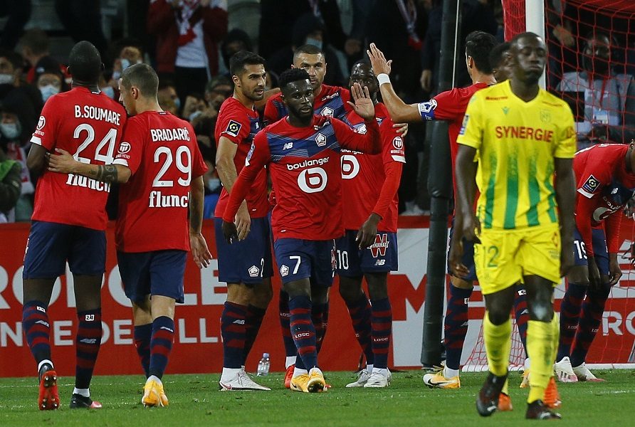 LUDILO U FRANCUSKOJ Lil primio tri gola iz penala, a meč završio sa devetoricom (VIDEO)