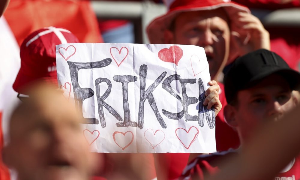 Eriksen prvi put pred navijačima Danske posle godinu dana!