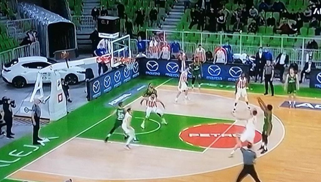 DRAMA U LJUBLJANI Evo kako je Cedevita Olimpija promašila šut za pobedu protiv Zvezde (VIDEO)