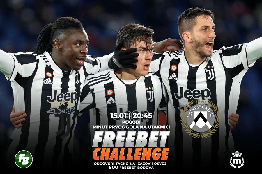 IGRE Pogodi minut prvog gola na meču Juventus – Udineze