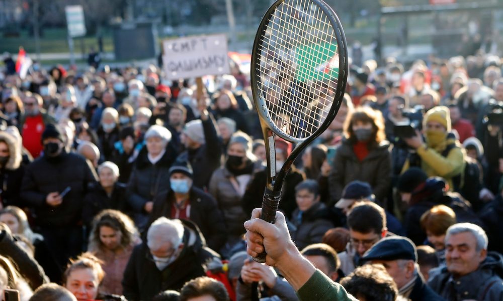 NOVI SKUP PODRŠKE Srđan Đoković: Nismo ovde da napadamo bilo koga, već da branimo Novaka! (FOTO)
