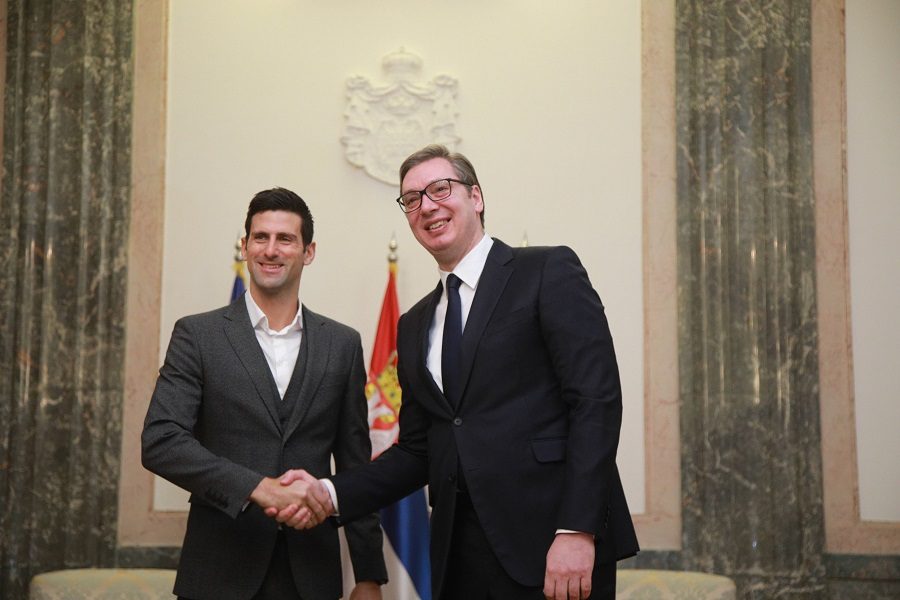 PRIJEM U PREDSEDNIŠTVU Vučić: Veća pomoć za razvoj tenisa! Đoković: U pritvoru se nisam osećao usamljeno