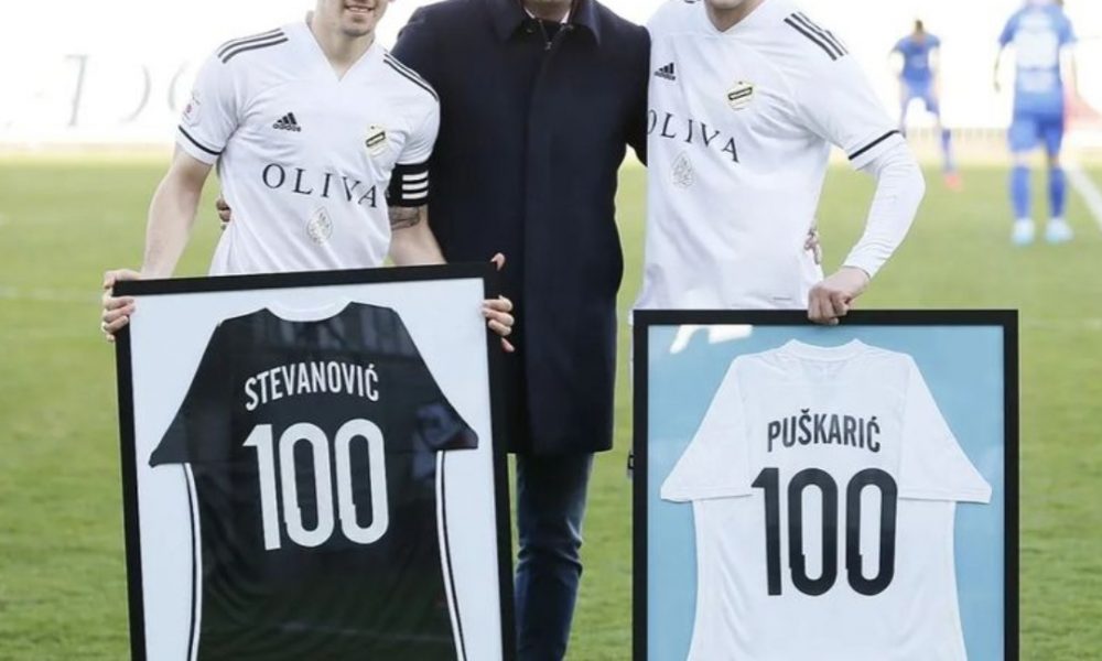 Puškarić i Stevanović u „klubu 100“ Čukaričkog