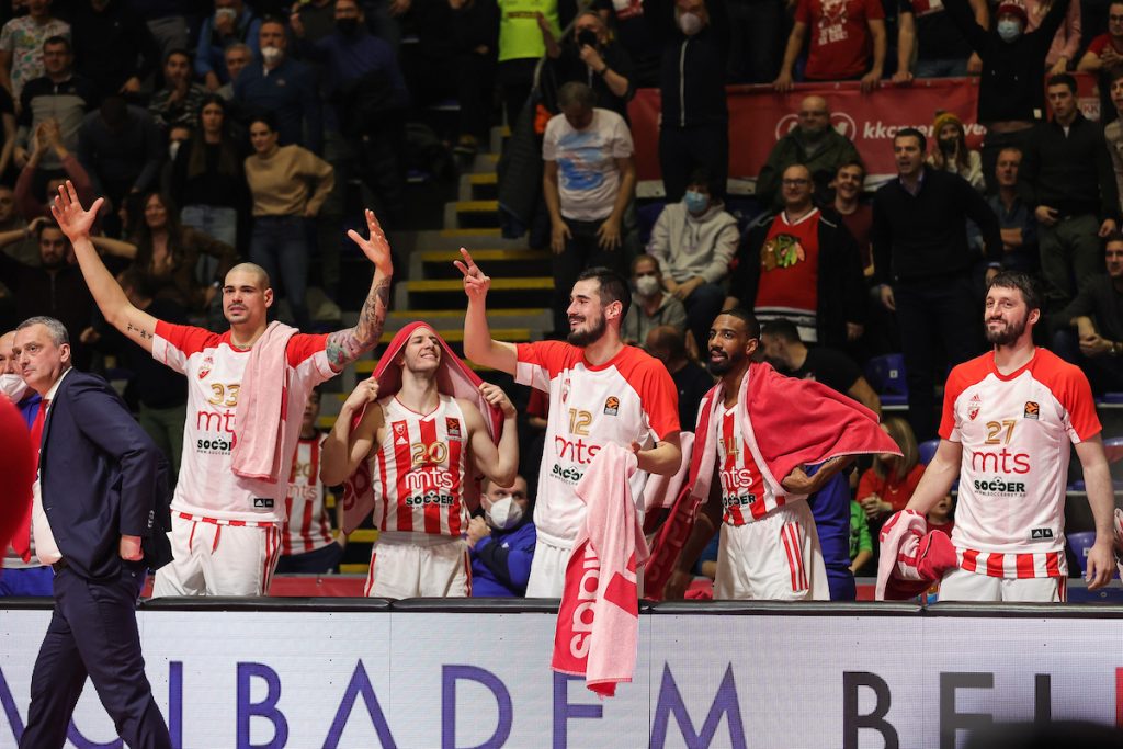 Poznato kada Zvezda igra odložene mečeve u Evroligi