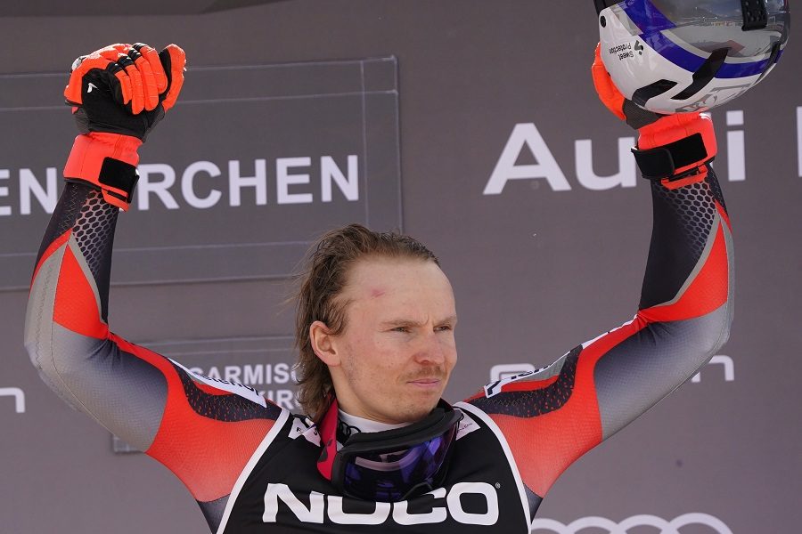 Kristofersen slavio u Garmišu