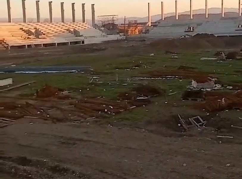 U Leskovcu niče moderan stadion, završetak radova u februaru sledeće godine (VIDEO)