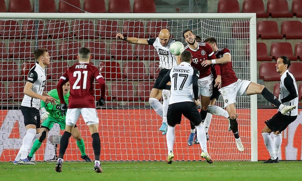 SAMO PARTIZAN Crno-beli posle pobede u Pragu „prozvali“ Zvezdu