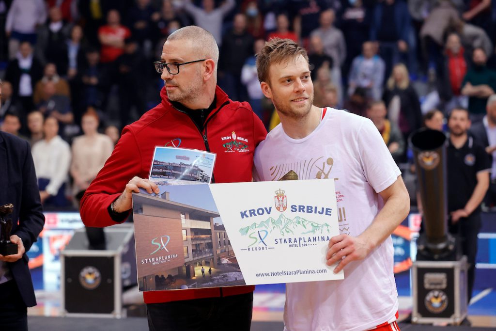 Nejt Volters proglašen za MVP-ja finala Kupa Radivoja Koraća!