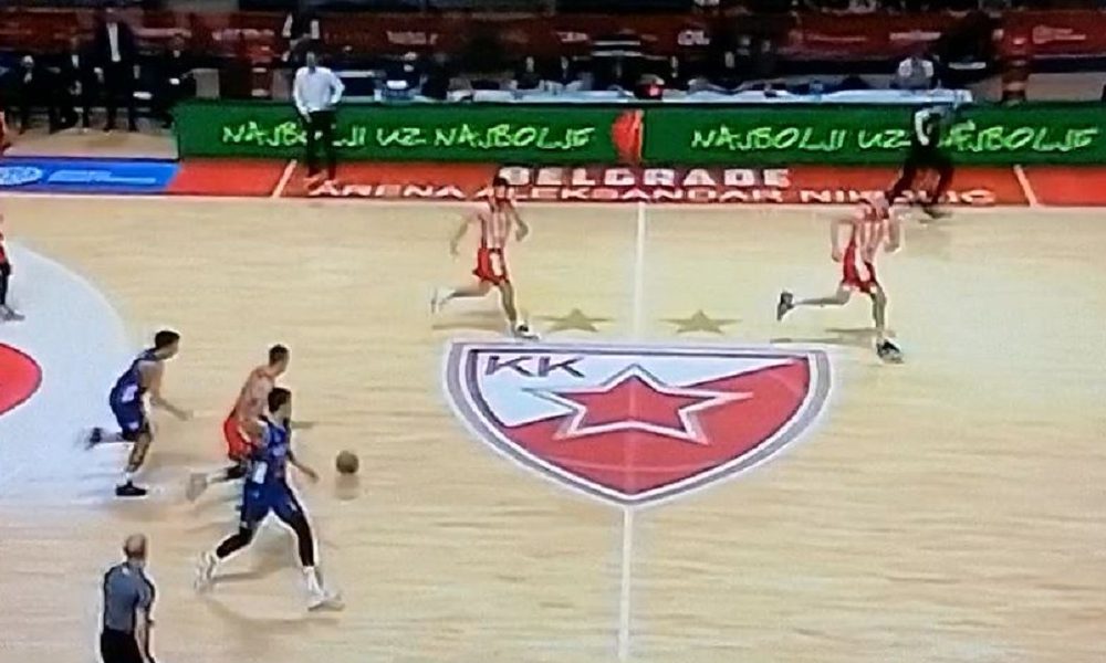 POIGRAVANJE IVANOVIĆA Majstorija košarkaša Zvezde protiv Igokee (VIDEO)