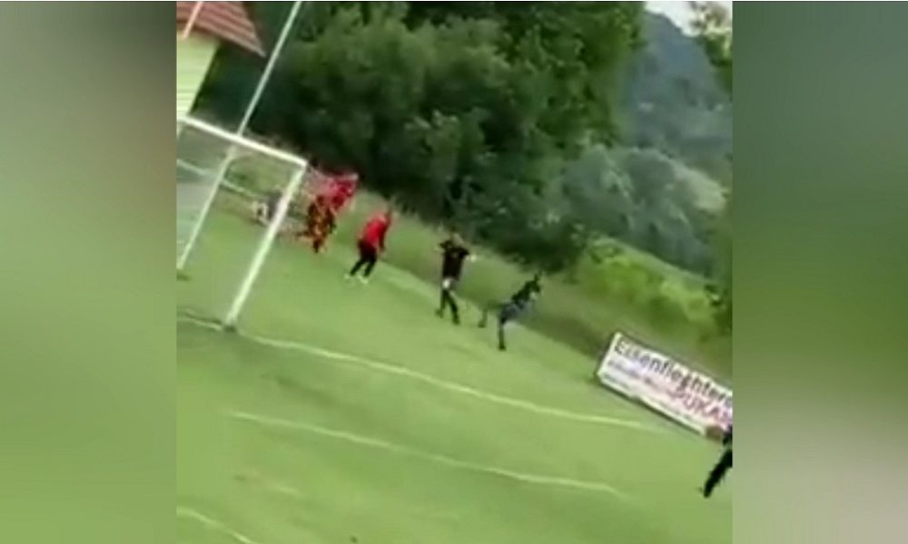 HAOS U KOMŠILUKU Sudije tukli igrači, navijači, redari i komesar za bezbednost! (VIDEO)