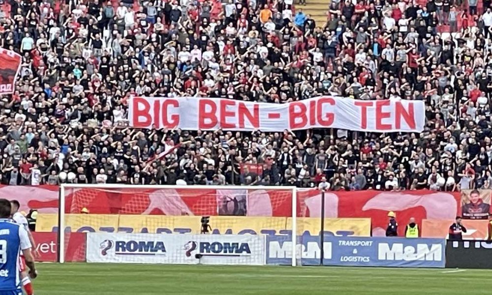 BIG BEN – BIG TEN Zvezdaši čestitali Benu ulazak u istoriju kluba! (FOTO)