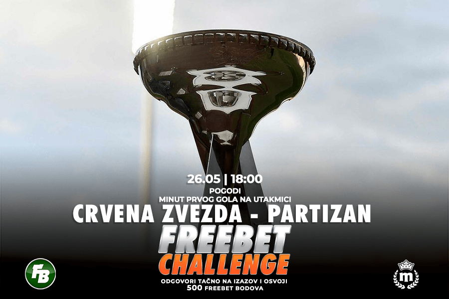 IGRE Pogodi minut prvog gola na meču Crvena zvezda – Partizan