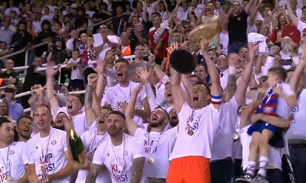 Hajduk osvojio Kup Hrvatske (VIDEO)