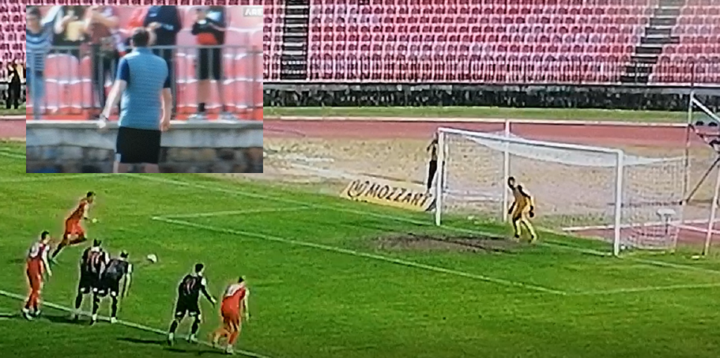 NEKADA SU GA ZVALI SUBOTIČKI RONALDO Bivši napadač Zvezde lansirao loptu preko zidina „Čika Dače“, Lalatović u neverici (VIDEO)