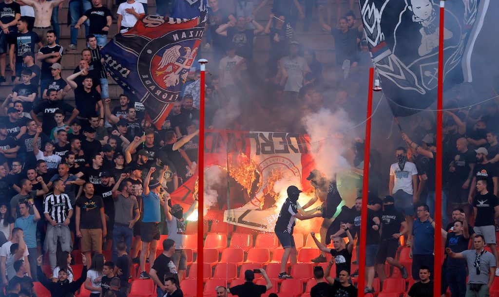 AKCIJA Partizan i „grobari“ postavili svoj simbol podno juga (FOTO)