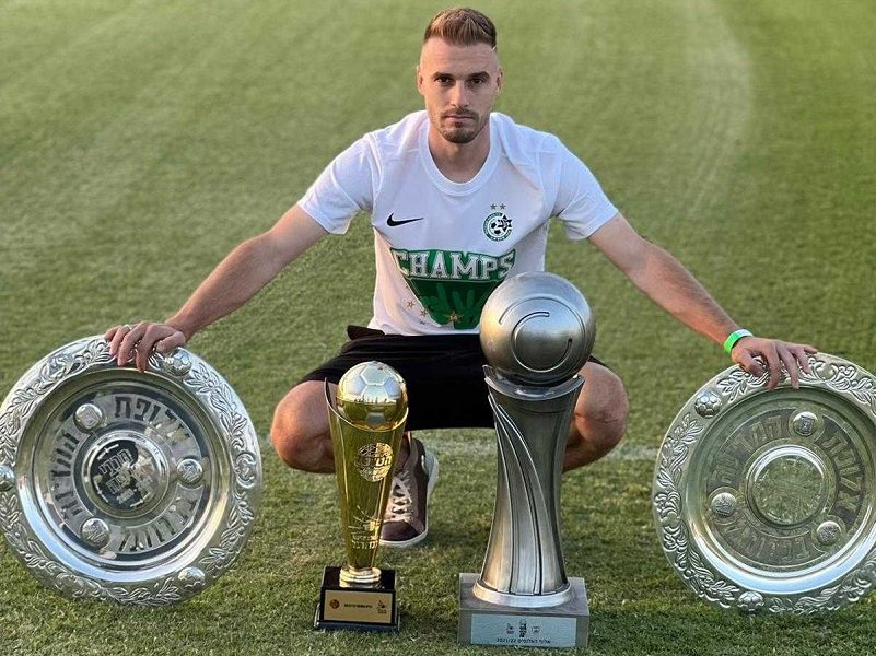 NIJE MOGLO BOLJE Srbin osvojio trofeje u Izraelu i proglašen za najboljeg defanzivca (FOTO)