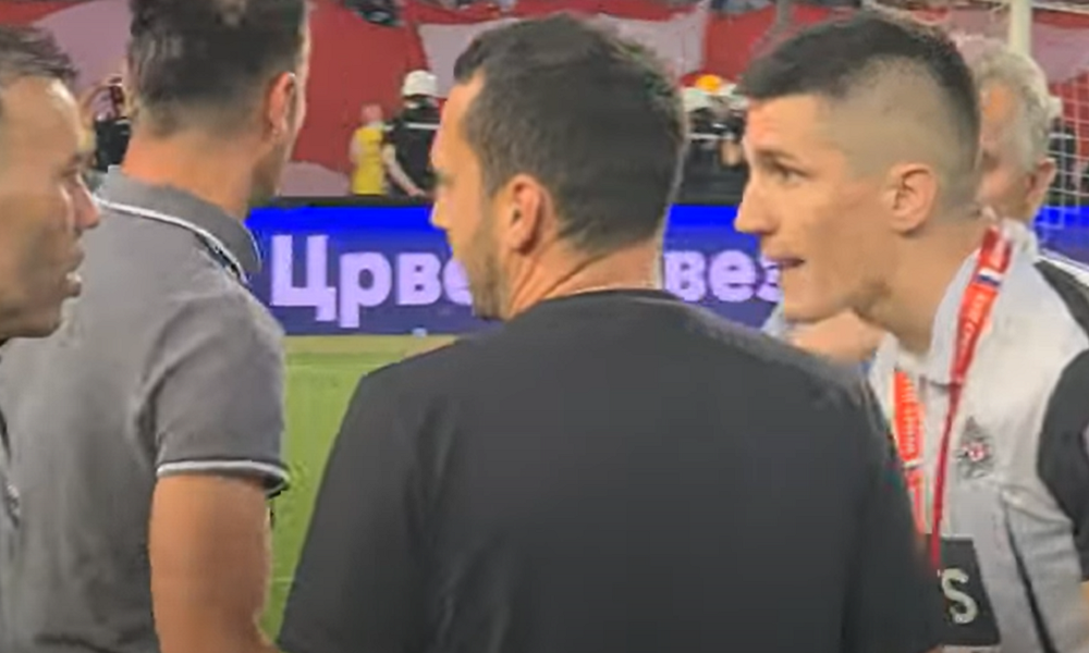 SVAĐA NA TERENU Urošević vikao na Rikarda: Dođi ovamo, bre! (VIDEO)