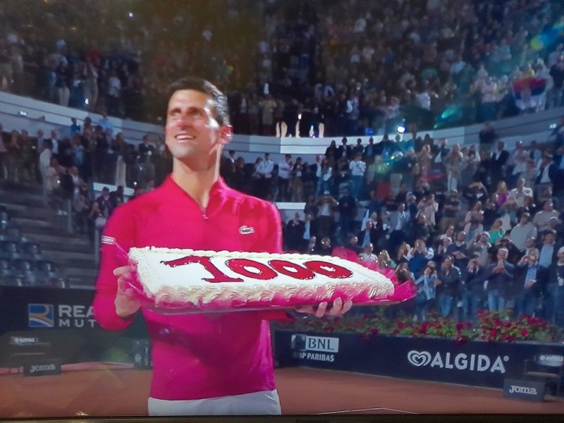 1000. POBEDA! Đoković u finalu mastersa u Rimu