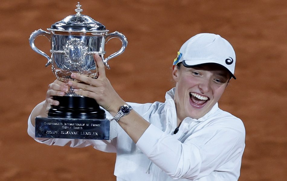 ROLAN GAROS Švjontek „kraljica“ šljake