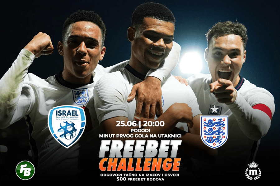 IGRE Pogodi minut prvog gola na meču Izrael omladinci – Engleska omladinci