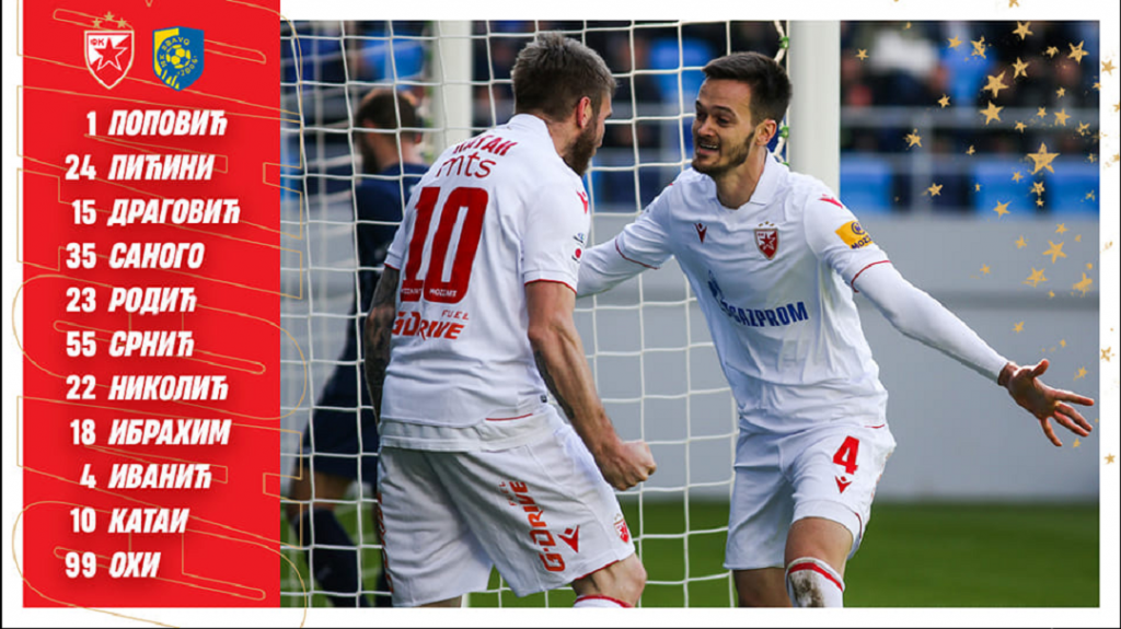 GLEDAJTE PRVU PROVERU ZVEZDE NA MAXBET SPORTU Mustafa starter, „novi“ štoper, novajlija čeka šansu (VIDEO)