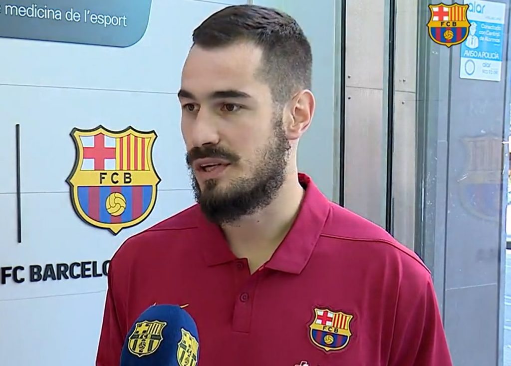 Kalinić: Čast mi je što sam ovde, nadam se da će navijači Barselone da me prihvate (VIDEO)