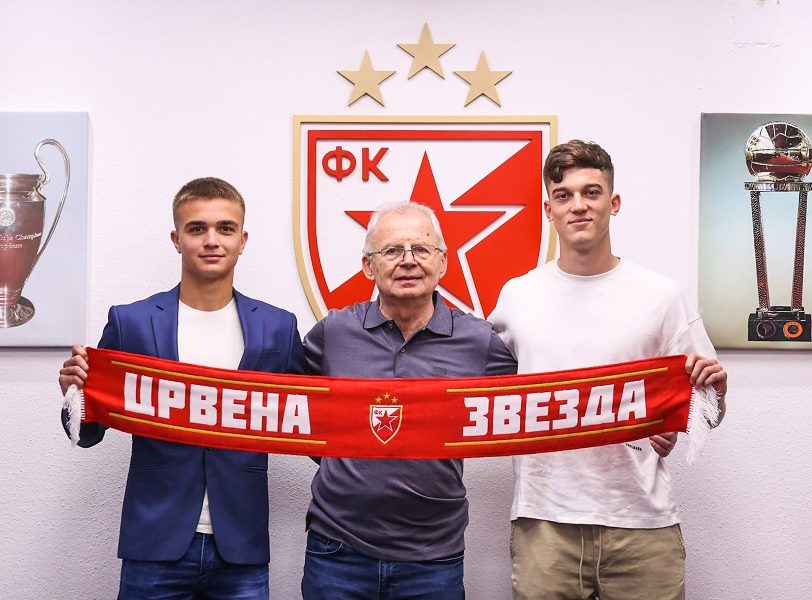 Crvena zvezda produžila ugovor sa dva mlada fudbalera