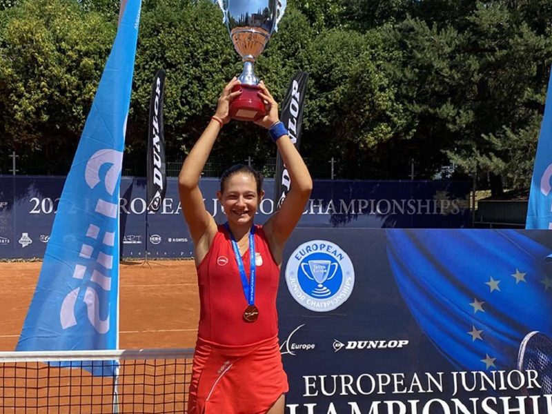 PODVIG SRPSKE TENISERKE Mia Ristić šampionka Evrope za uzrast do 16 godina