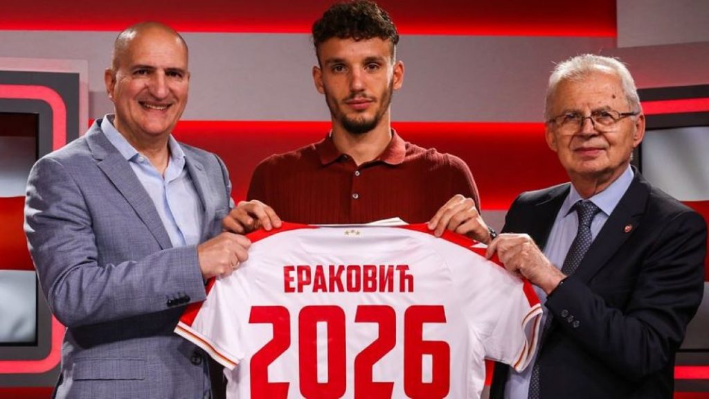 PAO POTPIS Eraković produžio ugovor sa Crvenom zvezdom