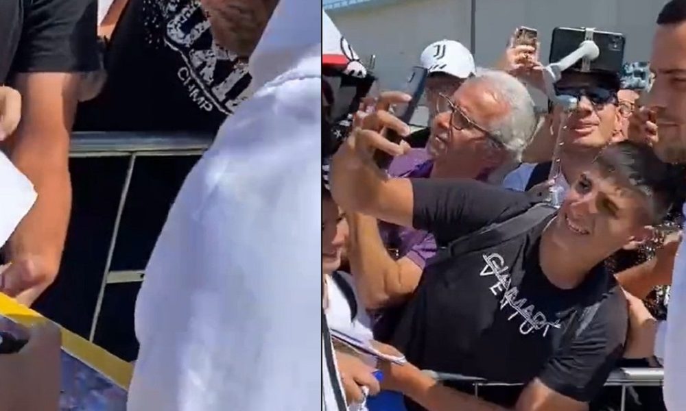 PRED POTPISIVANJEM ZA JUVENTUS Kostić na lekarskim pregledima… Tifozi ga saletali za autogram i slikanje! Tu je i srpska zastava (VIDEO)