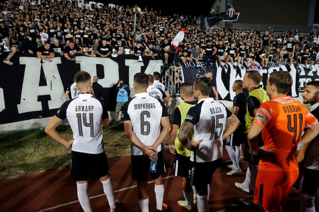 Partizan saopštio da ne vodi navijače na utakmicu u Češkoj