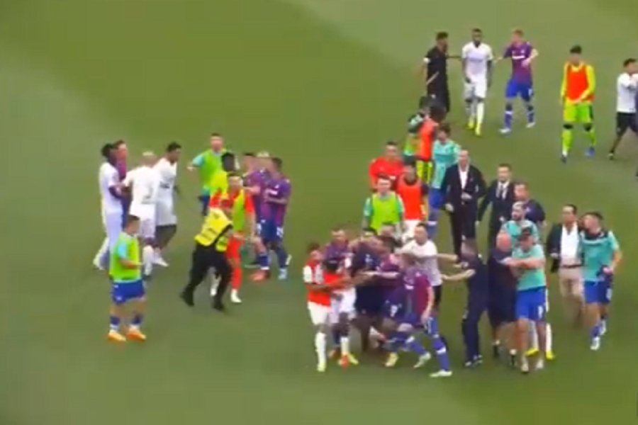 HAJDUK ELIMINISAO GIMARAEŠ Posle fudbala usledilo pesničenje, znaju li Portugalci odakle je legendarni Mate Parlov? (VIDEO)