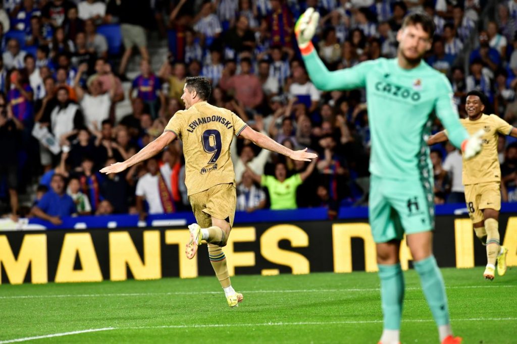 Uz dva gola Levandovskog, Barselona upisala prvu pobedu