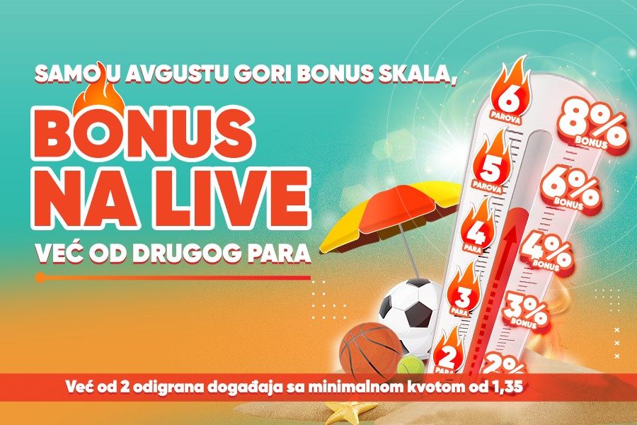 BONUS SKALA GORI Jedino u MaxBetu – bonus na live tiketu!