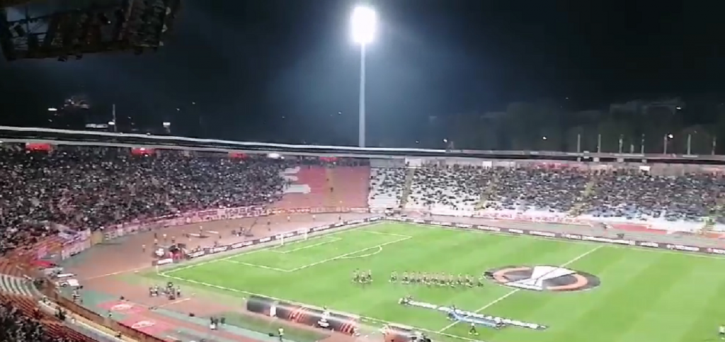 MOBILIZACIJA Zvezdaši okupirali Marakanu, biće vatrena atmosfera (VIDEO)