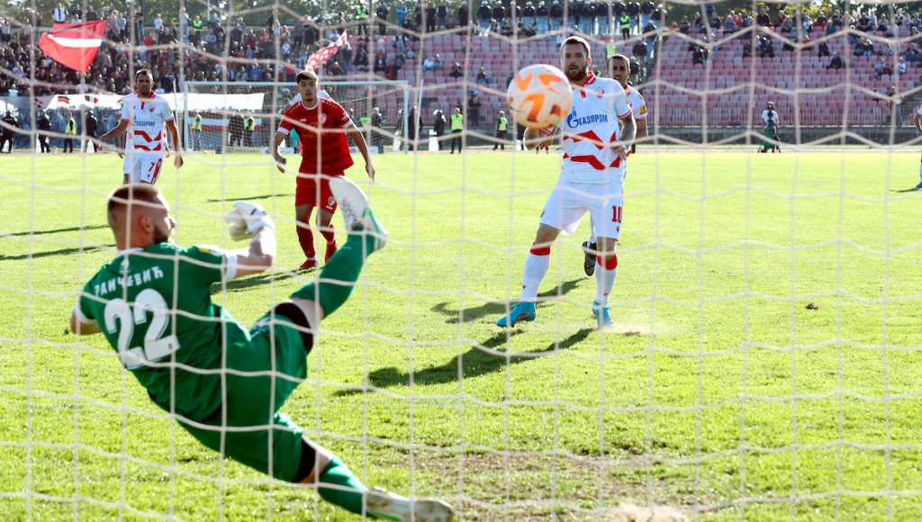 SLS Zvezda posle drame slavila golom sa penala u Kragujevcu (VIDEO)