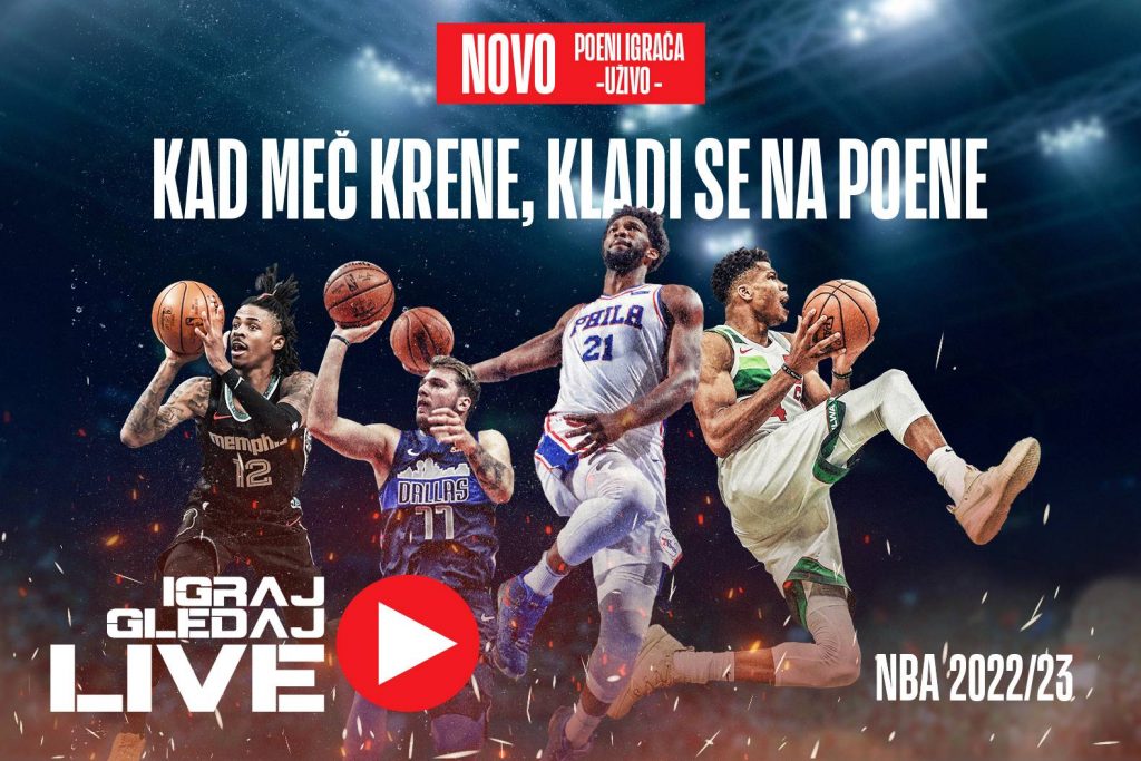 Kad meč krene, kladi se na poene!