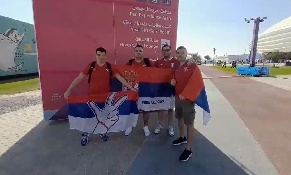 BAREM 2:0 ZA NAS Srpski navijači veruju u pobedu protiv Kameruna (VIDEO)