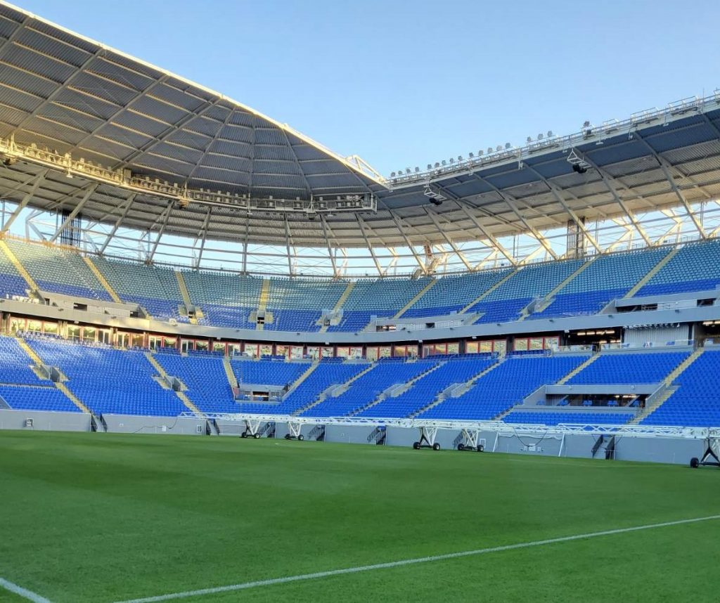 SKOCKAN OD KONTEJNERA Evo kako izgleda stadion na kojem Srbija hoće da ispiše istoriju (FOTO+VIDEO)