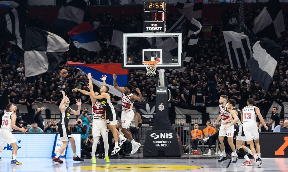REVANŠ NA CRNO-BELI NAČIN Partizan deklasirao španskog velikana! Trifunović položio test zrelosti (VIDEO)