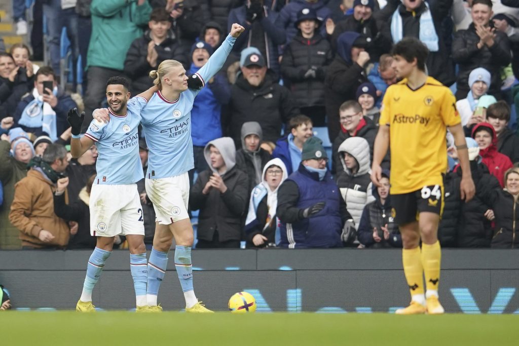 PREMIJER LIGA Može li iko da ga zaustavi?! Haland het-trikom demolirao „vukove“ (VIDEO)