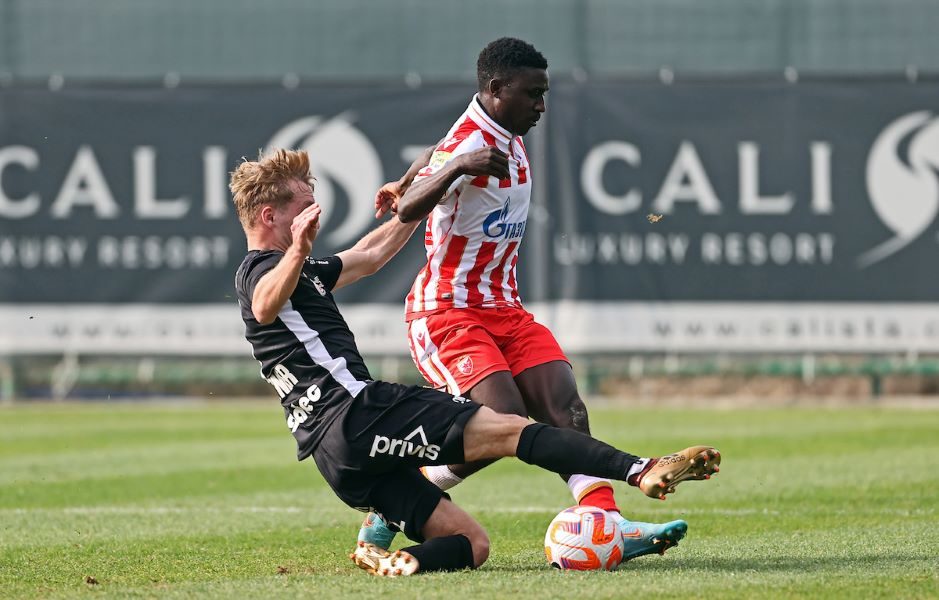 POBEDA UZ GOLEADU Zvezda slomila Austrijance! Pogodili Kangva, Leković i Mitrović