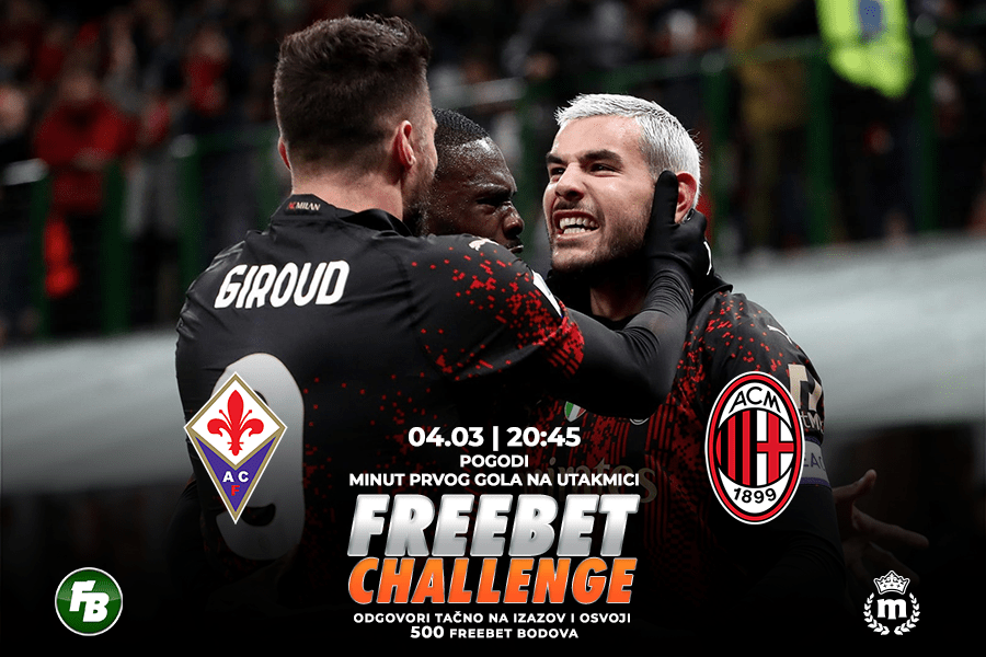 IGRE Pogodi minut prvog gola na meču Fjorentina – Milan