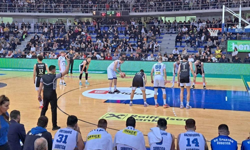 POLUVREME Partizan u laganom ritmu protiv srpskoligaša! Subotičani jedno vreme parirali