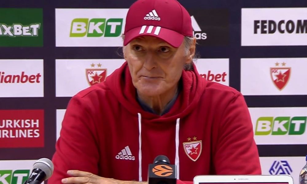NE PREDAJE SE Ivanović pohvalio jednog igrača Zvezde, pa jasno poručio: Imamo jedan cilj, hoćemo da budemo u Top 8!