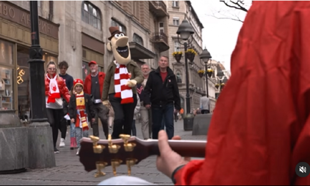 MOBILIZACIJA PRED MLADOST Zvezdan Zvezdanić poveo „ekipu“ sa Kalemegdana (VIDEO)