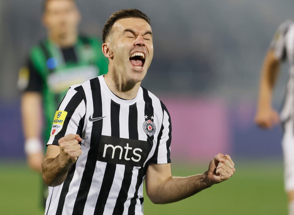 PENAL ZA PARTIZAN Natho besprekoran sa bele tačke! Gol već na početku utakmice (VIDEO)