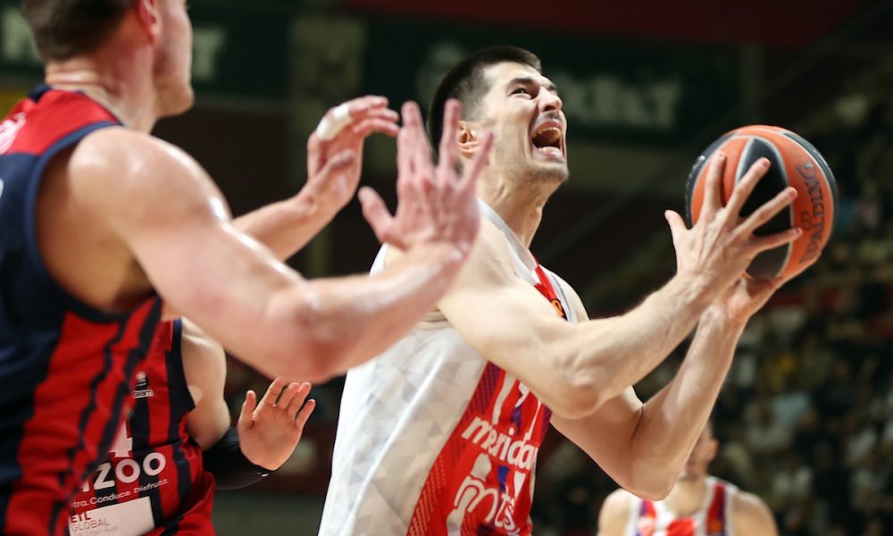 LOŠA SEKVENCA Ovi potezi najbolje opisuju kako Zvezda izgleda protiv Baskonije (VIDEO)
