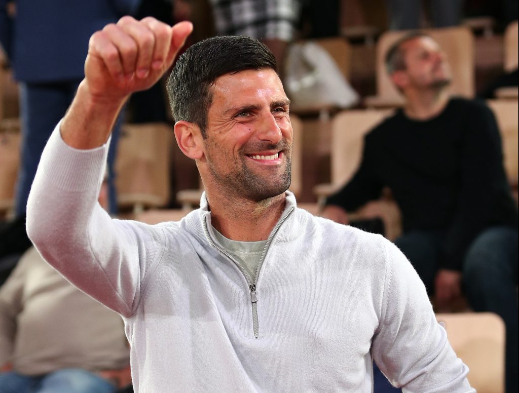 STALAN GOST Đoković ponovo gleda Partizan! Ovo je sada već postala tradicija (VIDEO)