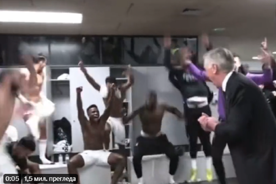 HIT! Fudbaleri Reala skakali do plafona kada im je Anćeloti obećao nagradu, a nije novčana (VIDEO)